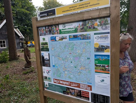 MTB-route Zuidwolde (West), Drenthe — foto 2