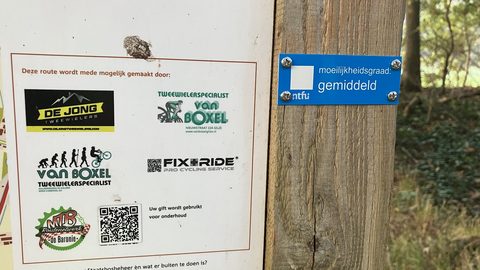 MTB-route Alphen, Noord-Brabant — foto 3