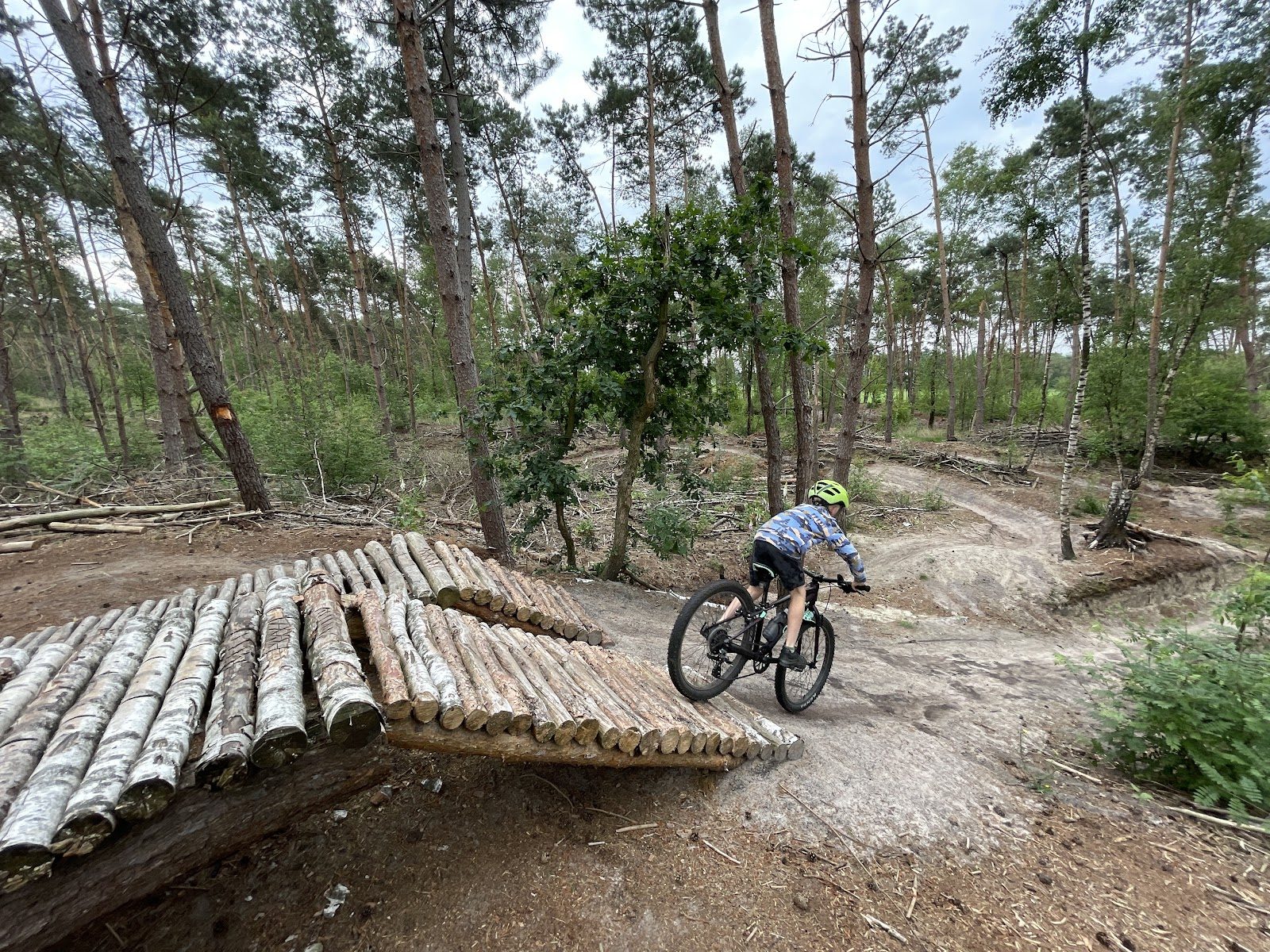 MTB-route Milheeze, De Peel — foto 1