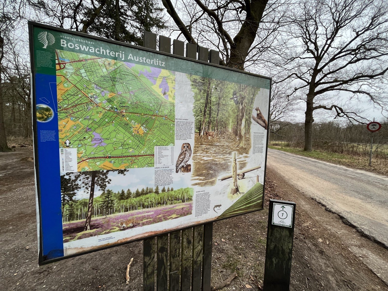 MTB-route Austerlitz (Kinderroute), Utrechtse Heuvelrug — foto 1