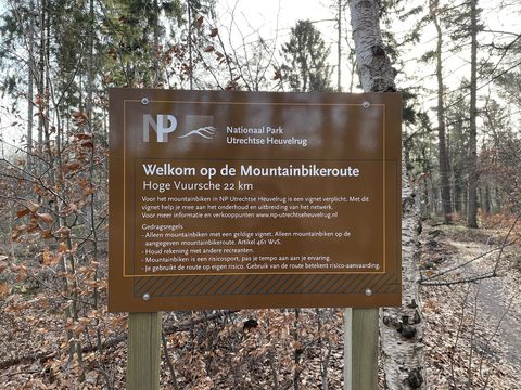 MTB-route Hoge Vuursche, Utrechtse Heuvelrug — foto 2