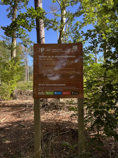 MTB-route Leersum, Utrechtse Heuvelrug — foto 2