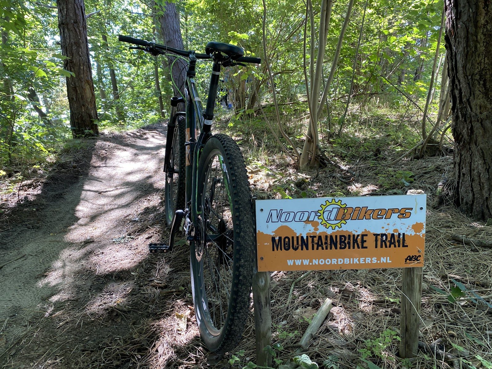 MTB-route Noordwijkerhout, Zuid-Holland — foto 1