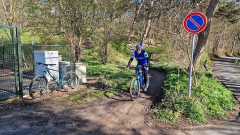 MTB-route Noordwijkerhout, Zuid-Holland — foto 4