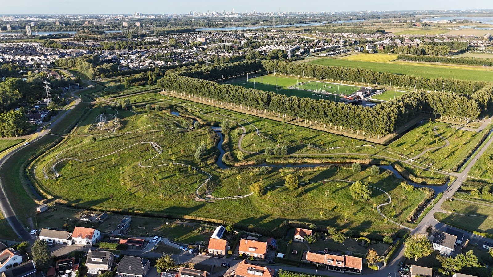 MTB-route Spijkenisse, Zuid-Holland — foto 1